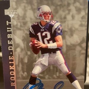 2006 UPPER DECK ROOKIE DEBUT #57 TOM BRADY PATRIOTS